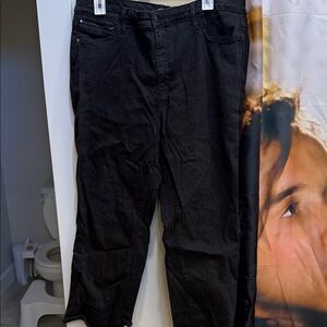 Athleta Women's Black Straight Leg Jeans